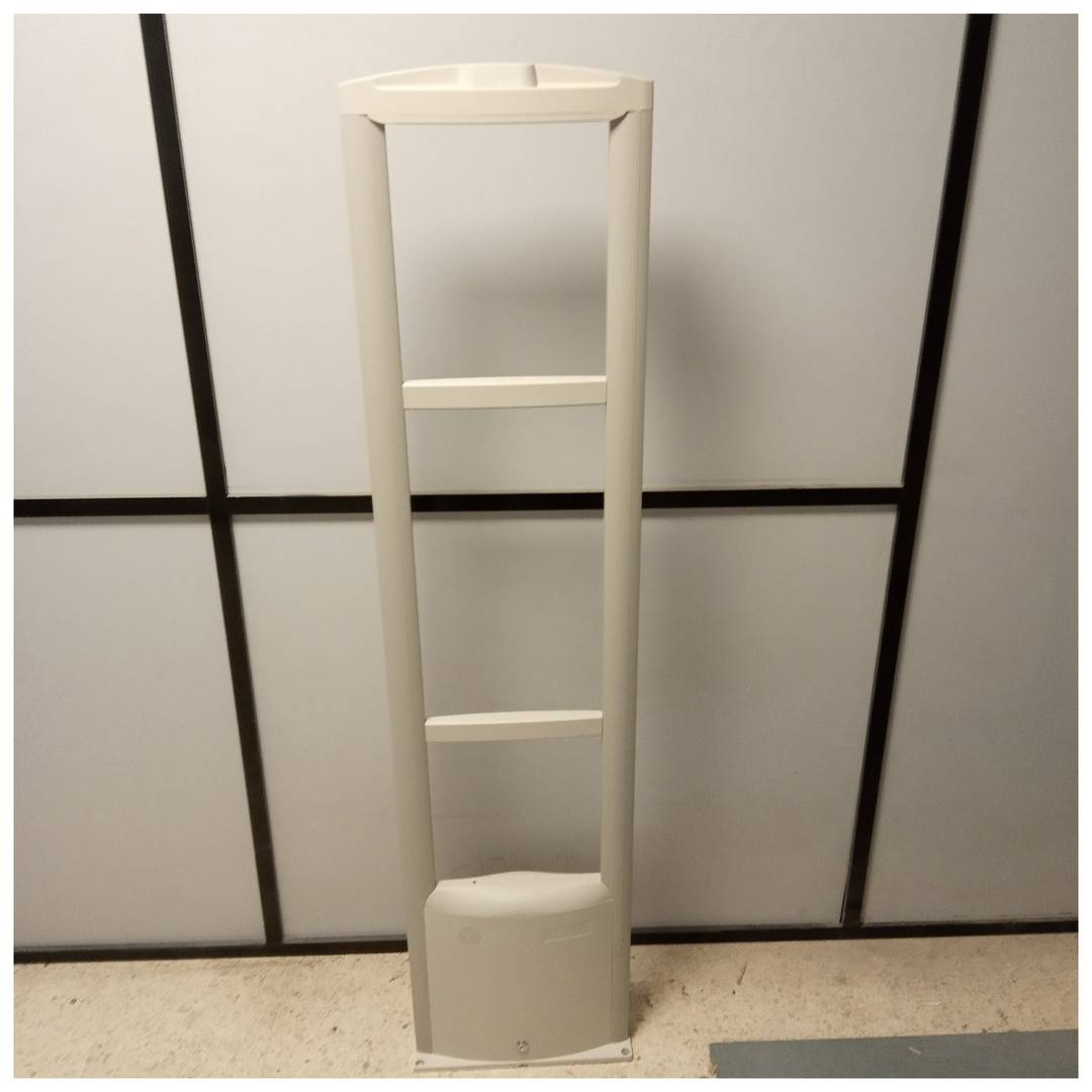 Anti-theft arch for EAS RF 8.2Mhz labels with 2 columns beige