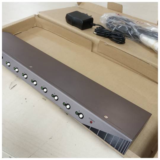 Moltiplicatore video DVI a 8 porte
