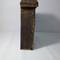 Antique cast iron mailbox for letters and postal mail in rust color birds