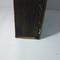 Antique cast iron mailbox for letters and postal mail in rust color birds