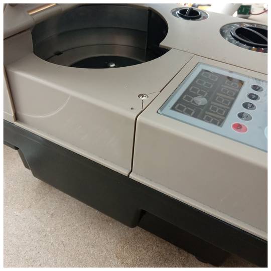 Compteur de pièces portable avec trieur Euro 2000 pièces par minute