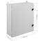 Metallic electrical distribution box with IP65 protection for wall mounting 600x500x200mm