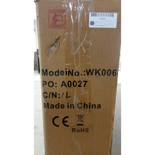 Szafa wisząca 19'' 6U 600x150x370mm ściana z metalowymi drzwiami SOHOrack