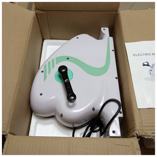 Arm and leg pedals Pedal bracket for exercises with LCD display and electric motor