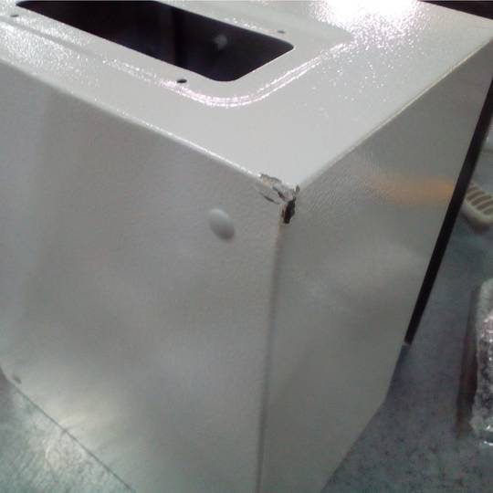 Metal electrical distribution box with IP65 protection for wall mounting 300x250x200mm reconditioned