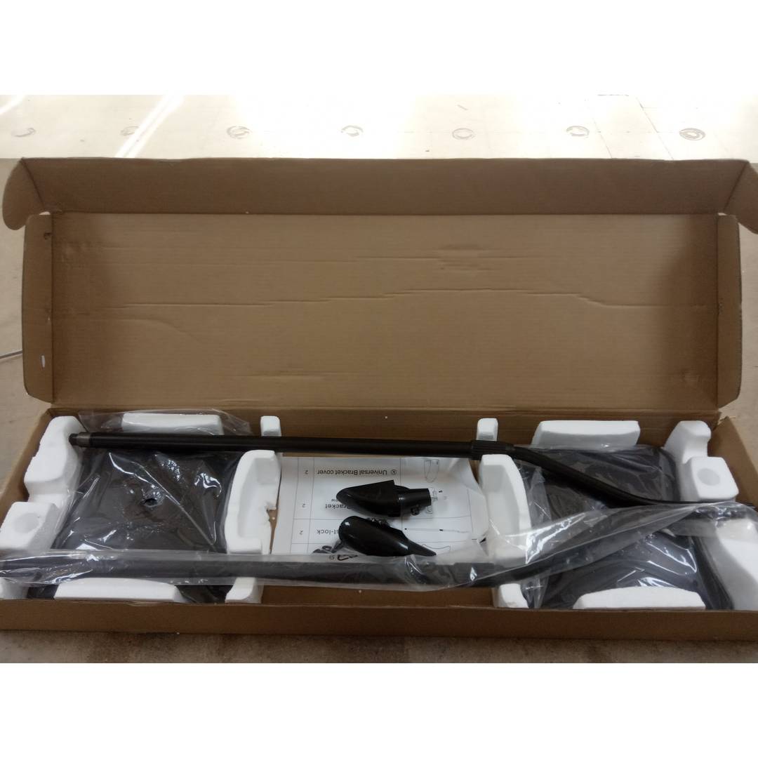 Pieds d'enceintes au sol en noir 2 unités