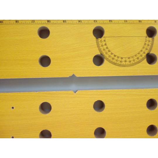 Bancada de trabalho com braçadeira ajustável. Mesa dobrável para DIY. 100kg