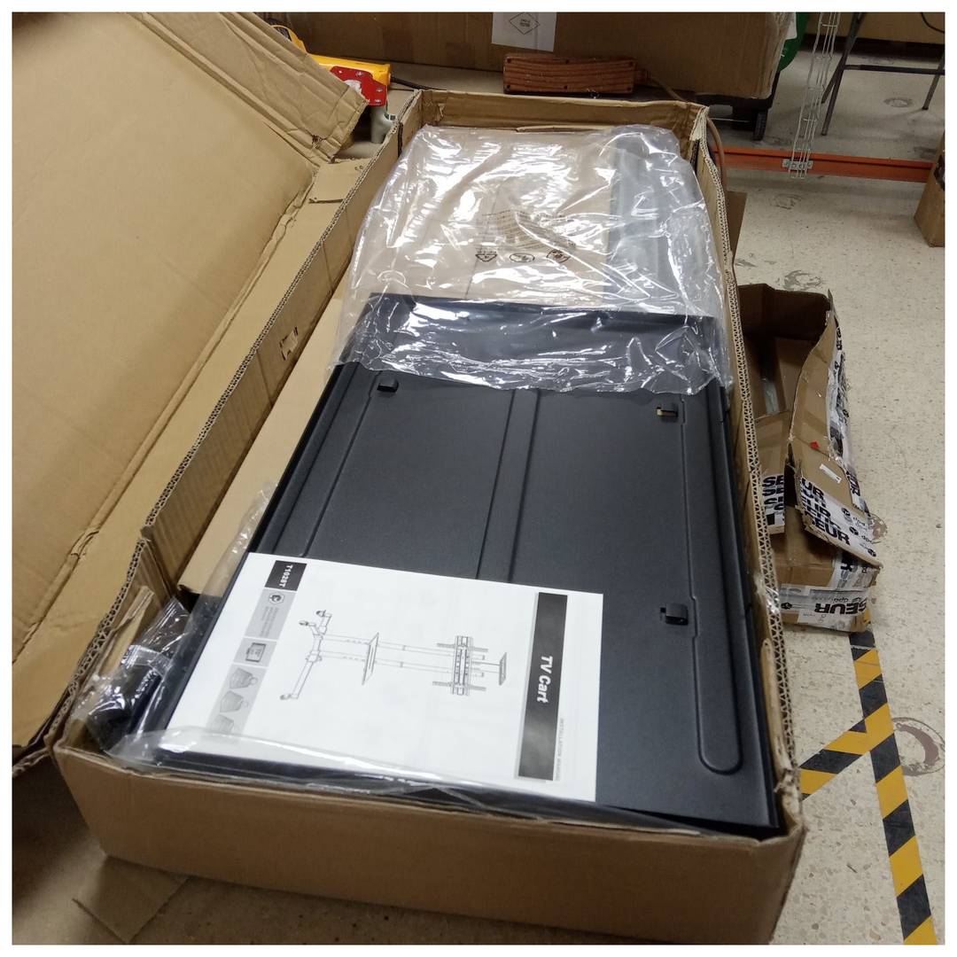 Support de sol avec roulettes pour TV écran plat LED LCD 37 