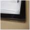 Protection canopy 100 x 80 cm classic Canopy for doors and windows with black steel support