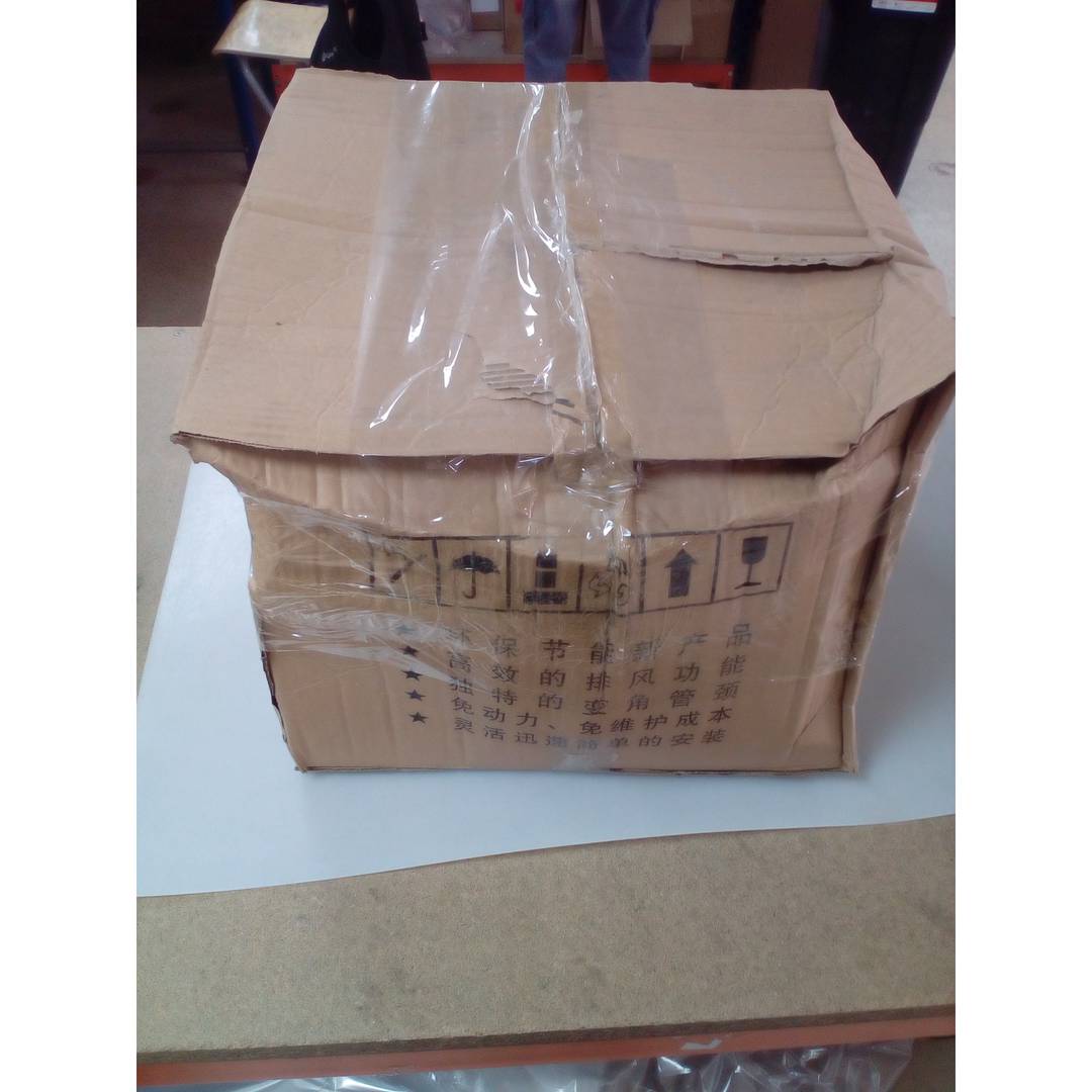 Coifa giratória galvanizada para tubos de 360 mm de diâmetro