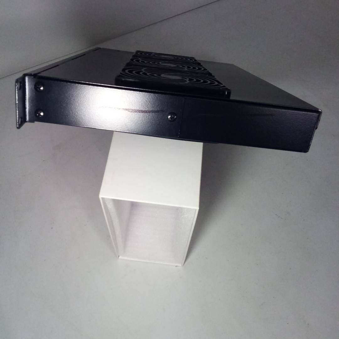 Kit de ventilação para rack 1U de 19