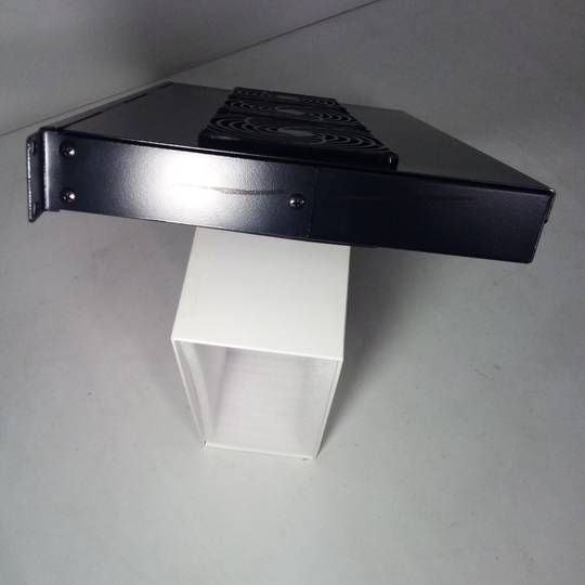 Kit de ventilação para rack 1U de 19