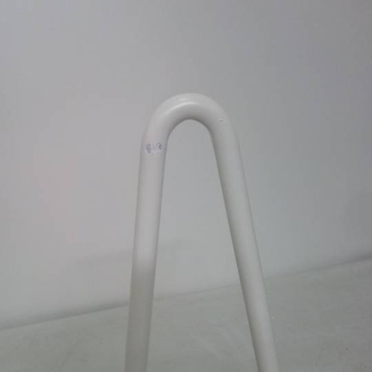 Poten voor tafel en meubel Stalen poten 2 stangen 30 cm wit 4-pack