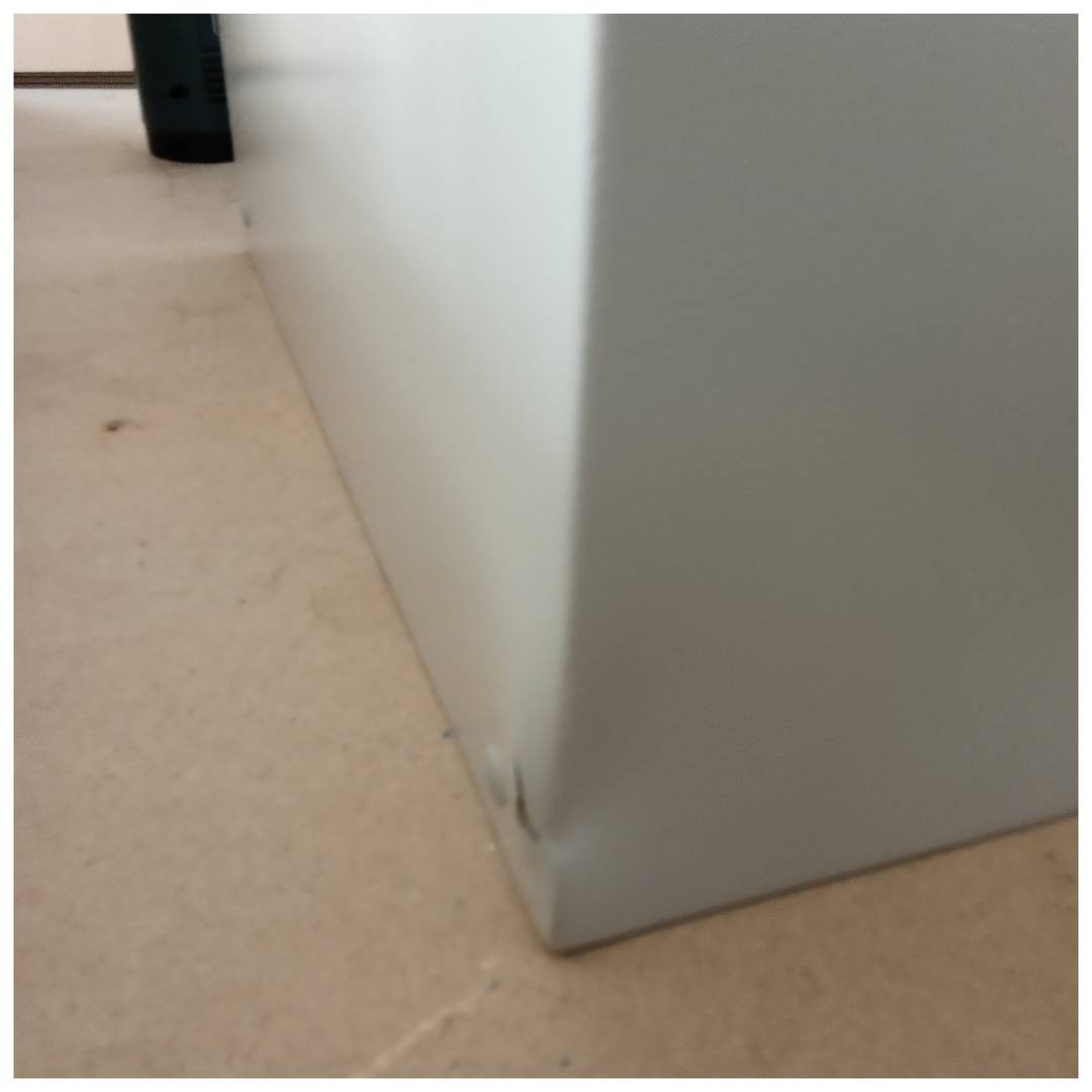 Metal electrical distribution box with IP65 protection for wall fixing 600x400x200mm