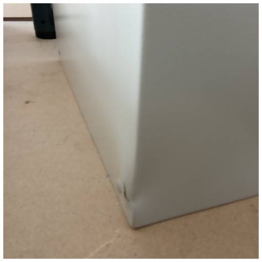 Metal electrical distribution box with IP65 protection for wall fixing 600x400x200mm