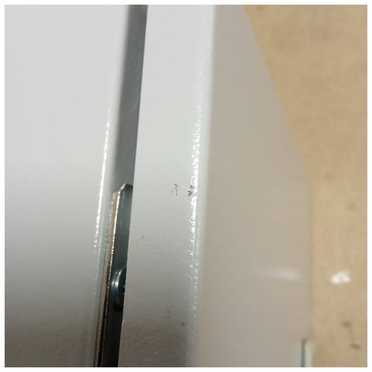 Metal electrical distribution box with IP65 protection for wall mounting 300x300x200mm