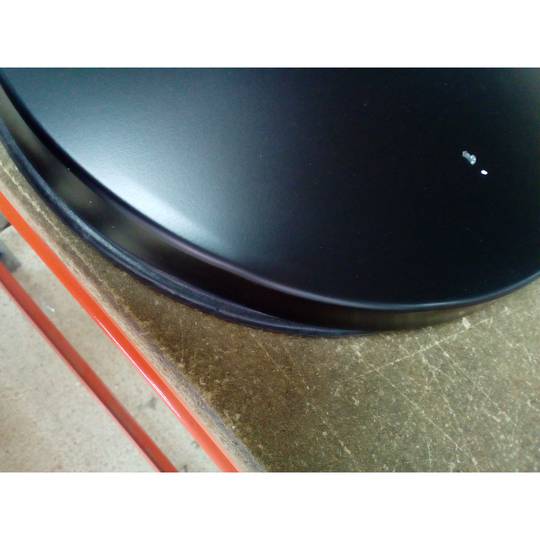 Poteau séparateur 2 pcs noir avec ruban extensible 2 m 320 x 63 x 910 mm