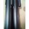 Poteau séparateur 2 pcs noir avec ruban extensible 2 m 320 x 63 x 910 mm