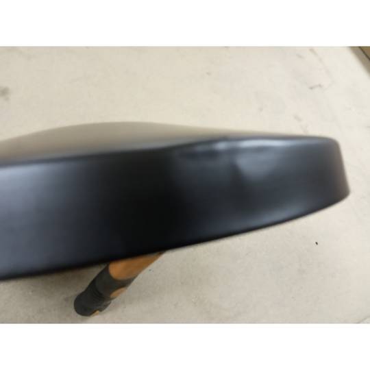 Poteau séparateur 2 pcs noir avec ruban extensible 2 m 320 x 63 x 910 mm