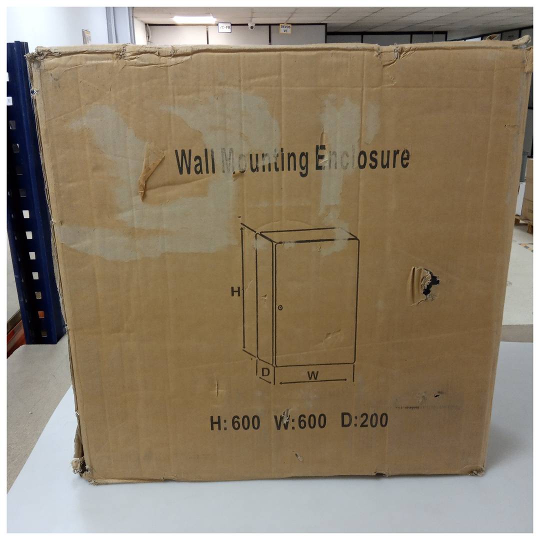 Boîte de distribution 600x600x200mm