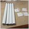 Round feet for table and furniture. White steel legs 72-75 cm 4-pack