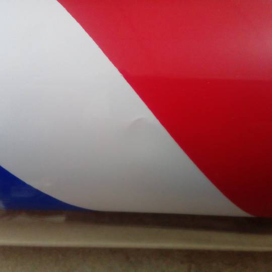 Rotierende Barber Pole für Friseursalons 230 x 955 mm