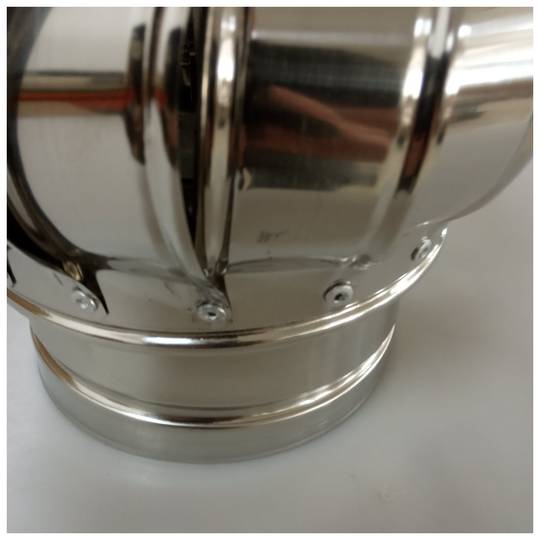 Barret extractor galvanitzat 160 mm