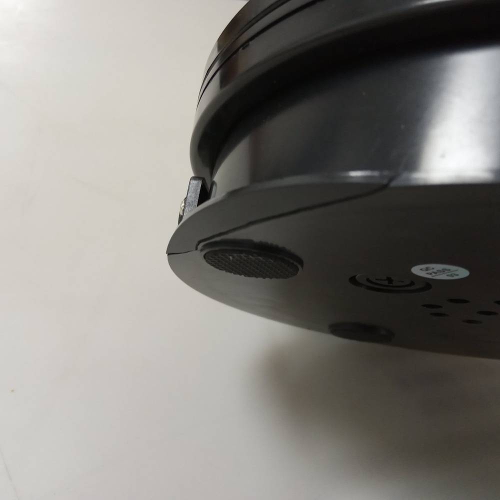 Giradischi d-15cm h-5cm nero