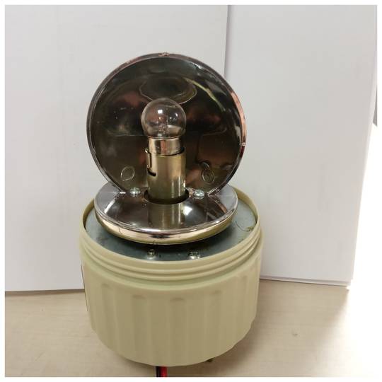 82mm czerwona świetlna syrena LED z efektem obrotu