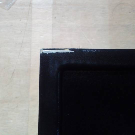 Sicherheitssafe aus Stahl mit Schlüsseln 31 x 20 x 20 cm schwarz