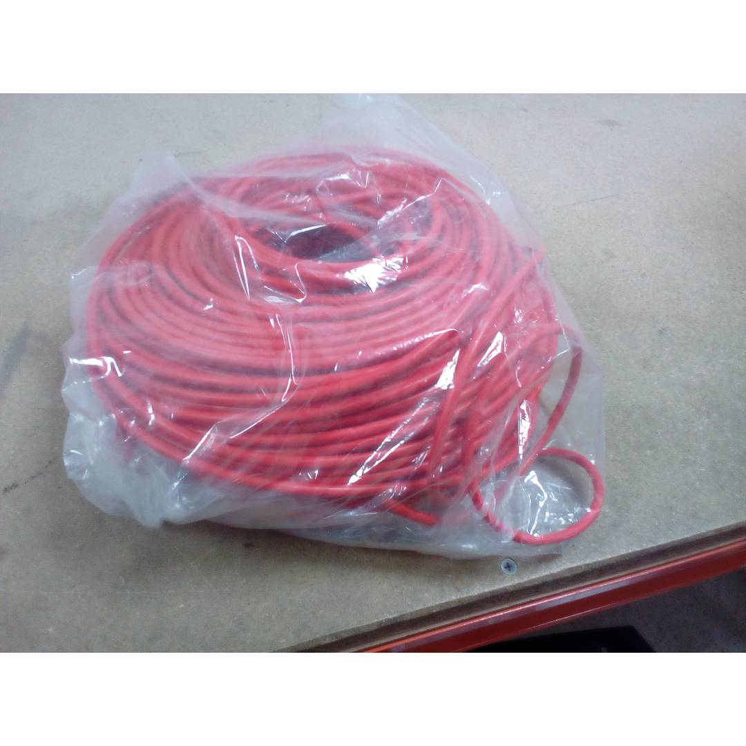 Enrouleur de câble UTP Cat.6 24AWG CCA Rigid Red (100m)