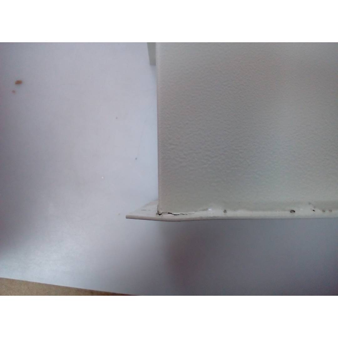 Steel embedded security safe with keys 40x20x25cm beige