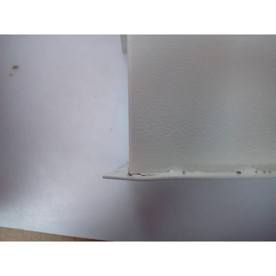 Steel embedded security safe with keys 40x20x25cm beige