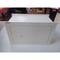 Steel embedded security safe with keys 40x20x25cm beige