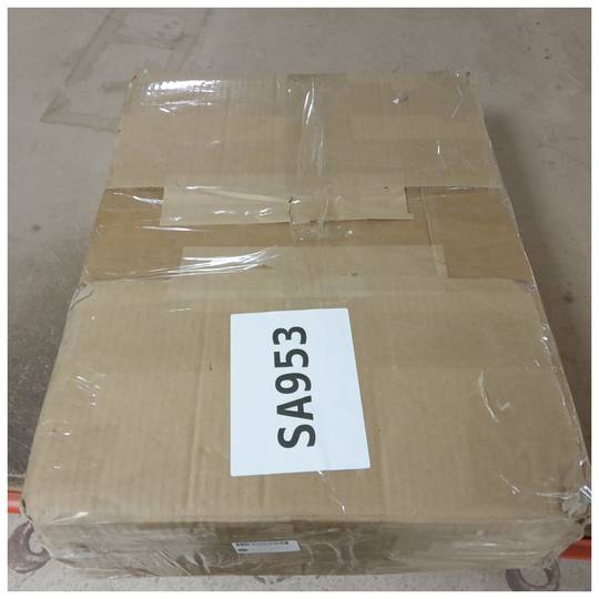 Piedi rettangolari per tavolino e sgabello Gambe in acciaio nero 480 x 60 x 420 mm Confezione da 2