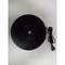 Base girevole elettrica da 25 cm. Piattaforma nera girevole con illuminazione a LED