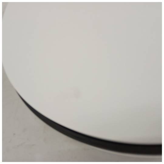 35 cm electric swivel base. White rotating platform