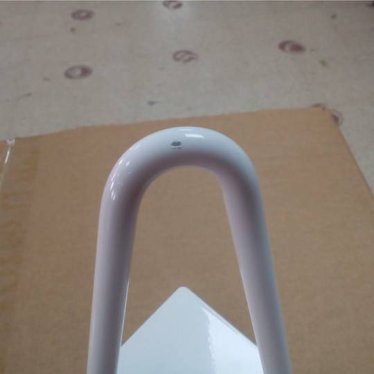 Tisch- und Möbelbeine Stahlbeine 2 Stangen 15 cm weiß 4er Pack