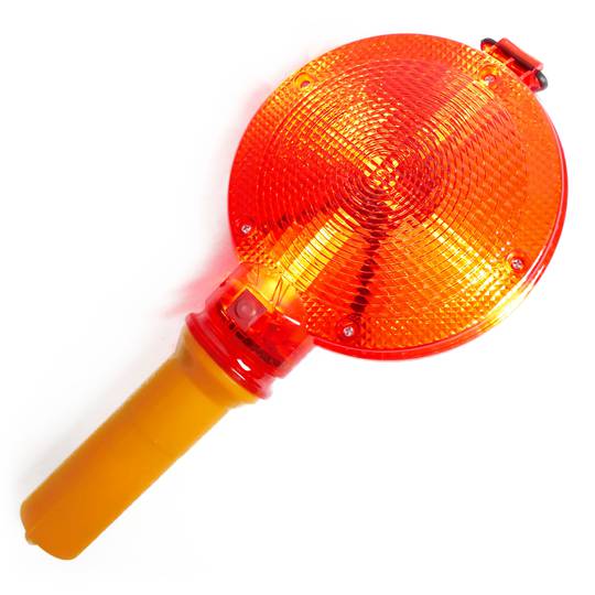 Lámpara con luz de señalización intermitente para cono o colgar 39mm
