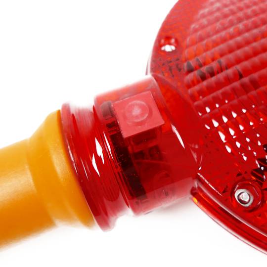 Lámpara con luz de señalización intermitente para cono o colgar 39mm