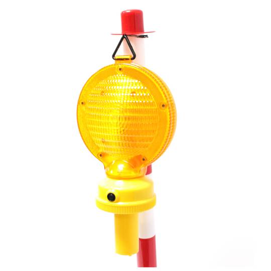 Lamp met knipperlicht voor kegel of hangend met 44mm schakelaar