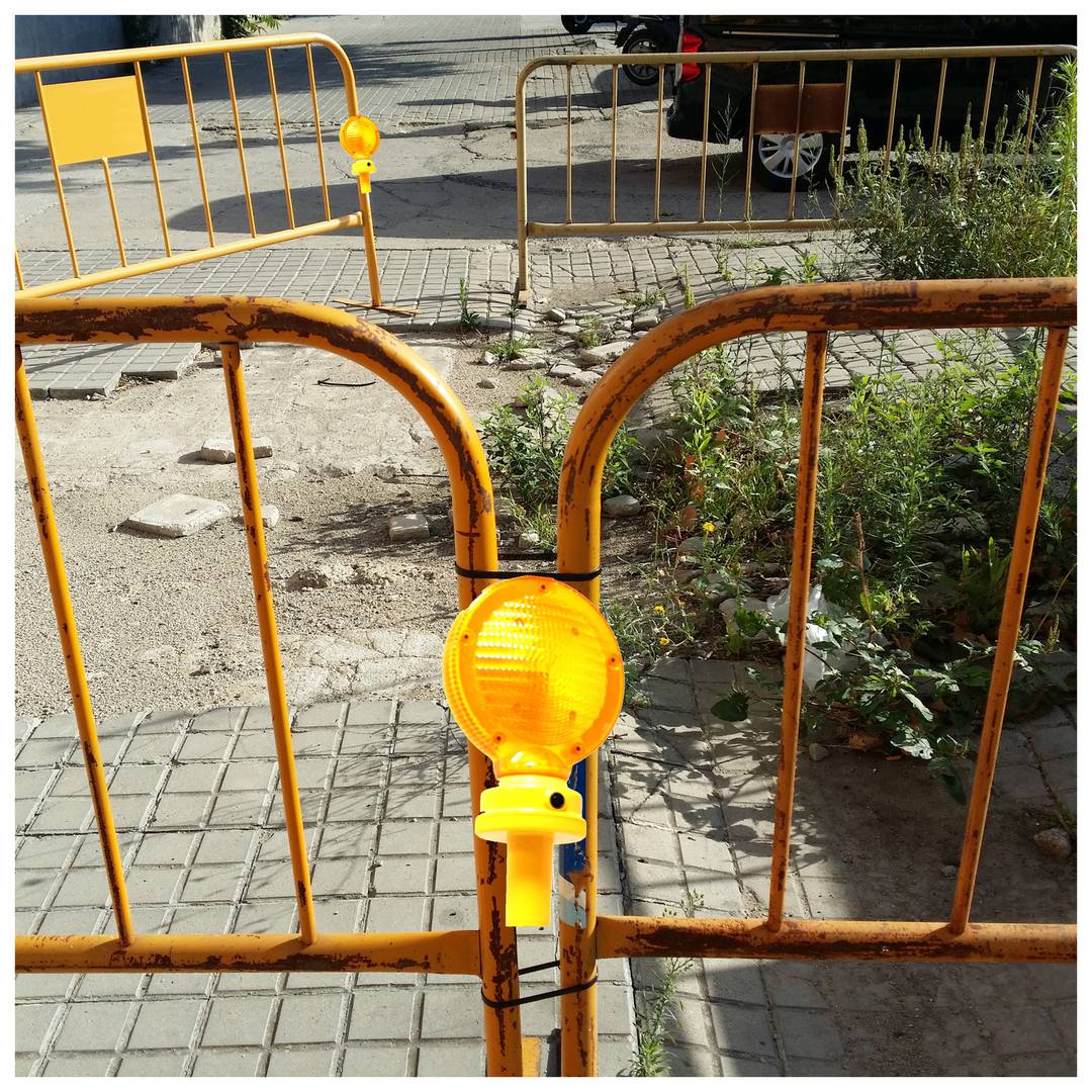 Lamp met knipperlicht voor kegel of hangend met 44mm schakelaar