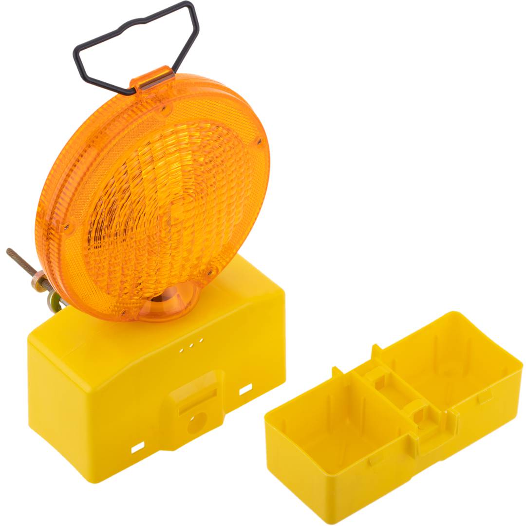Lampe lumière clignotante signalisation suspendus clôture de terrain de mât travaille avec 4R25