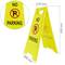 No Parking Signal. Folding and portable