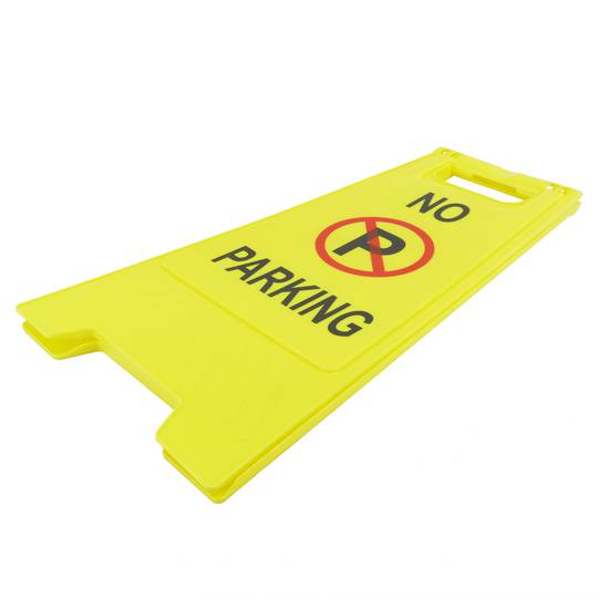 No Parking Signal. Folding and portable
