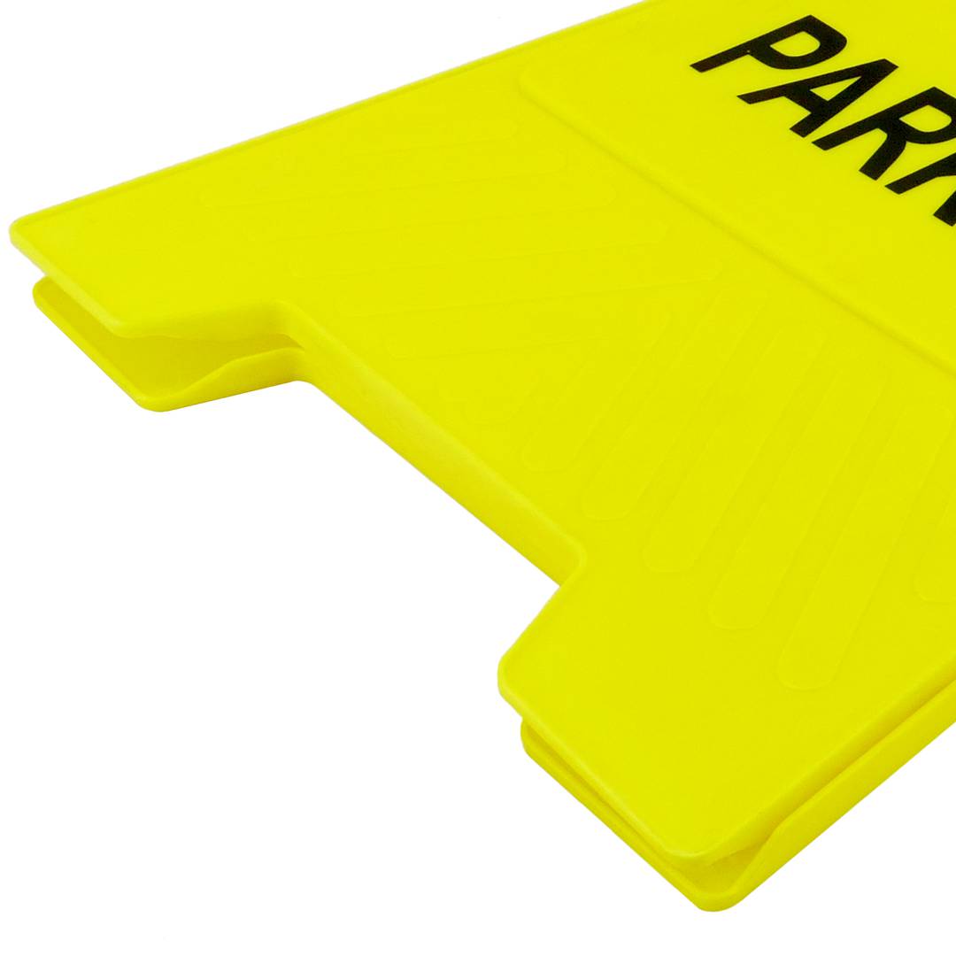 No Parking Signal. Folding and portable