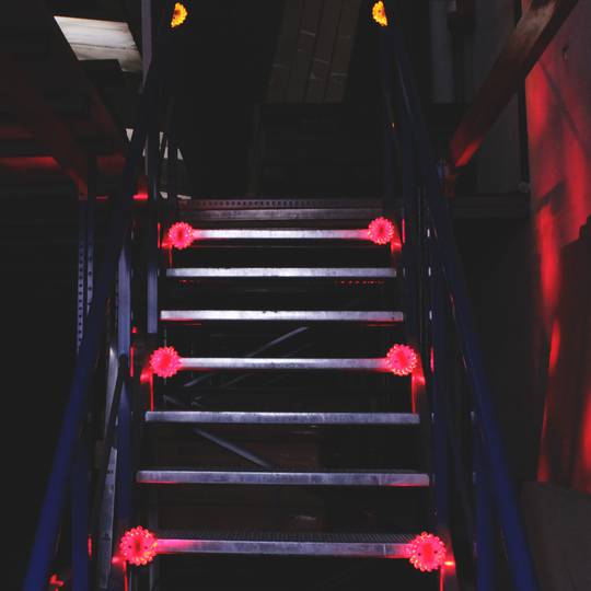 LED flare case 6 signaling beacons orange IP67