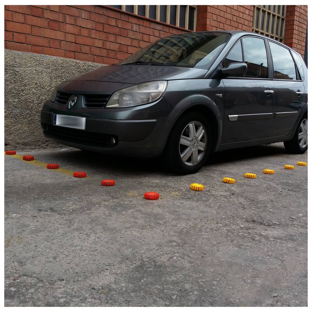 LED flare case 6 LED beacons signaling yellow IP67