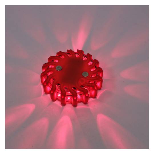 Balisa de senyalització vial LED de color taronja IP67