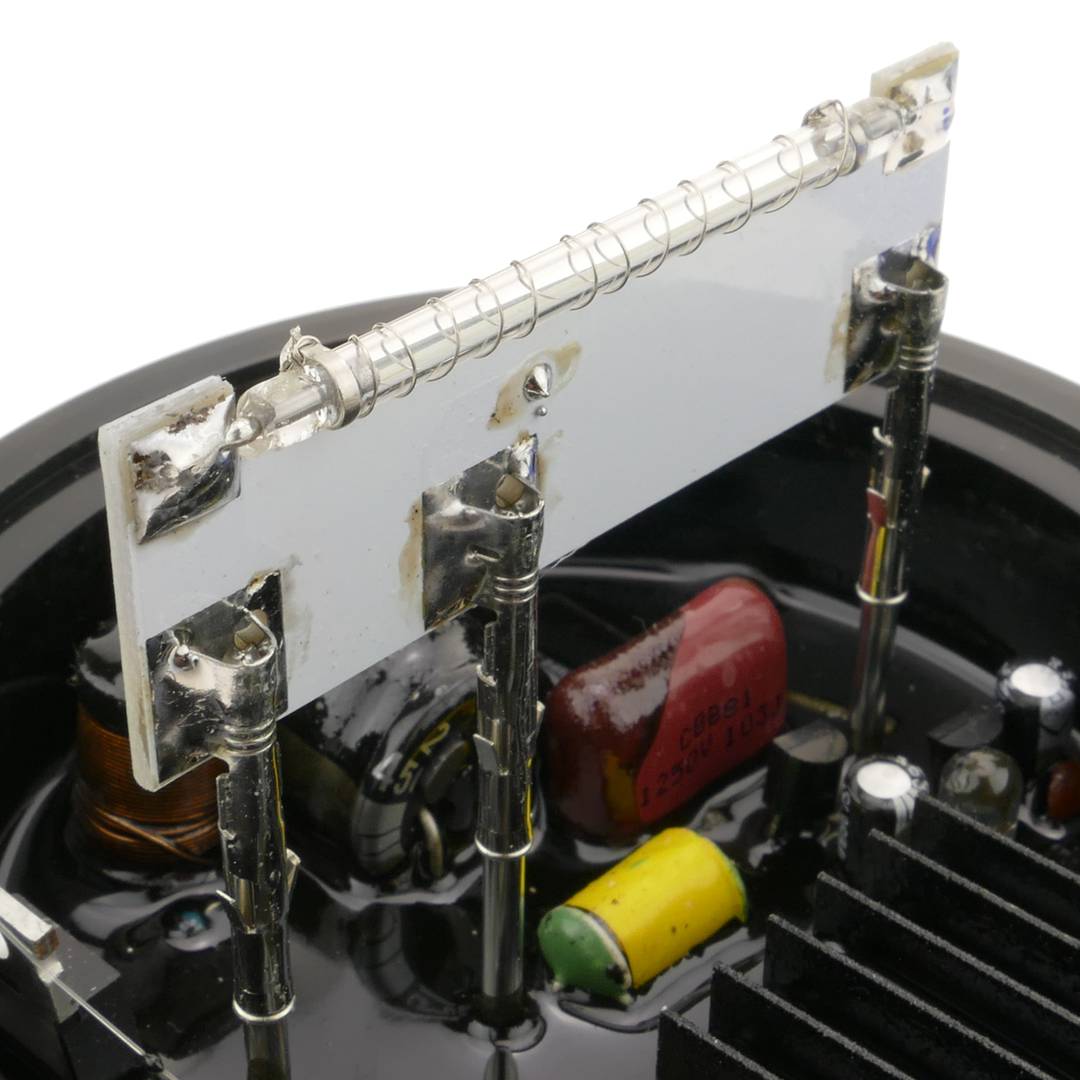 Luce stroboscopica di emergenza per auto con fissaggio magnetico a 12V arancione